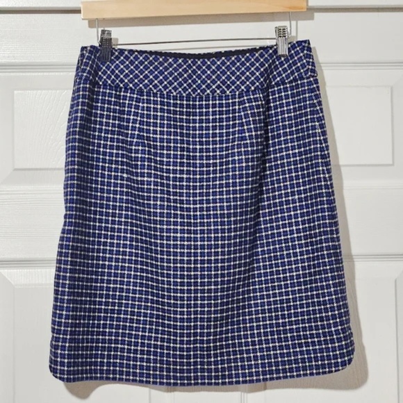 NWOT Talbots Plaid Skirt size 4 - Picture 2 of 2